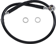 Drag Specialties Extended Length Stainless Steel Brake Hose For Harley Davidson FXFB 1750 2018-2019 Front