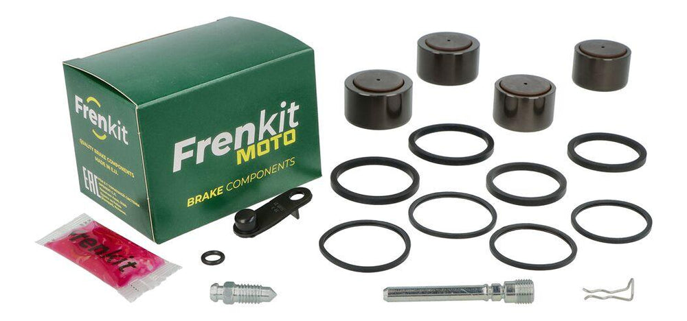 Frenkit Superkit Caliper Repair Kit For BMW K 1200 GT ABS 2003-2008 Fits Front Right - Black/Silver/Stainless Steel