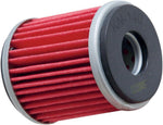K&N Performance Oil Filter For Gas Gas EC250F 2012-2015 - Red Silver