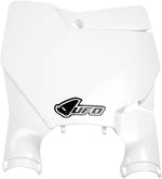 UFO Stadium Front Number Board With Fork Guards For KTM  SX125 2016-2022 - KTM White