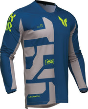Thor Launchmode Forge Jersey - Blue Fluorescent Yellow Grey