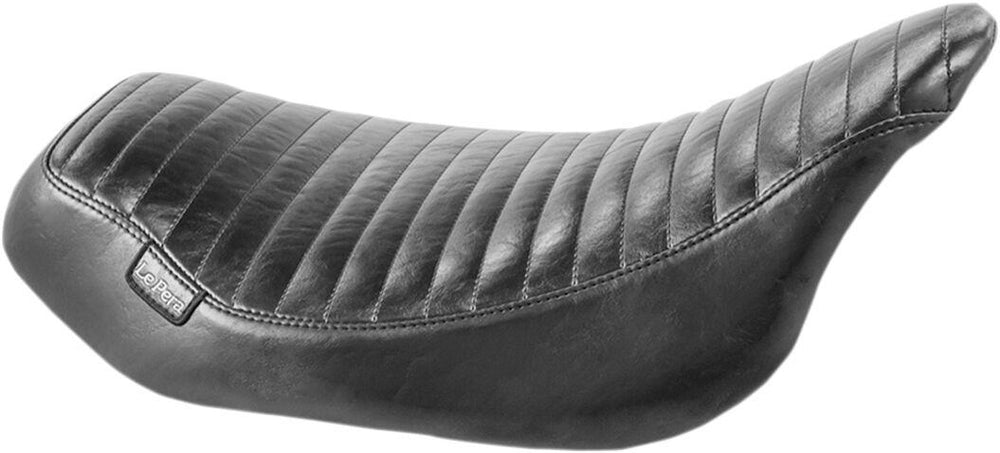 LE Pera Streaker Solo Seat For Harley Davidson FLH 1868 ABS 2021 Pleated - Black