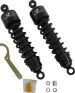 Progressive Suspension 412 Series Shocks For Triumph Bonneville 1200 T120 ABS 318.00 mm (12.50") - Black