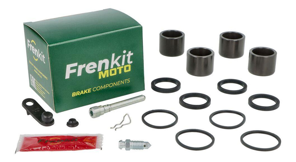 Frenkit Superkit Caliper Repair Kit For KTM Duke 125 2011-2012 Fits Front Or Rear - Black/Silver/Stainless Steel