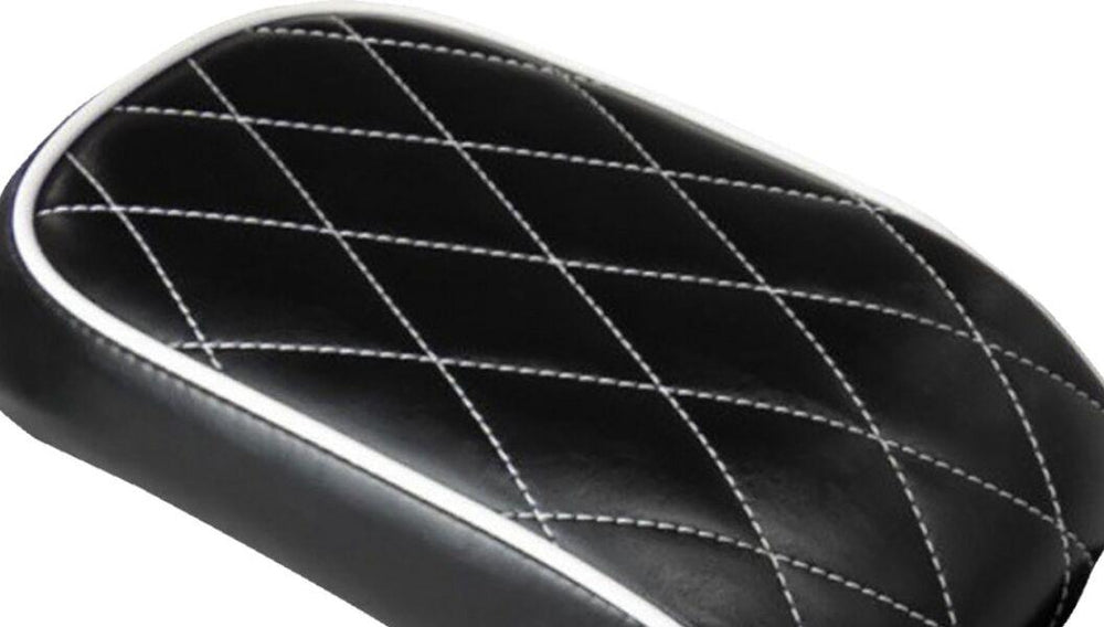 LE Pera Bare Bones Solo Seat Pillion Pad For Harley Davidson FLS 1690 2012-2017 - Black