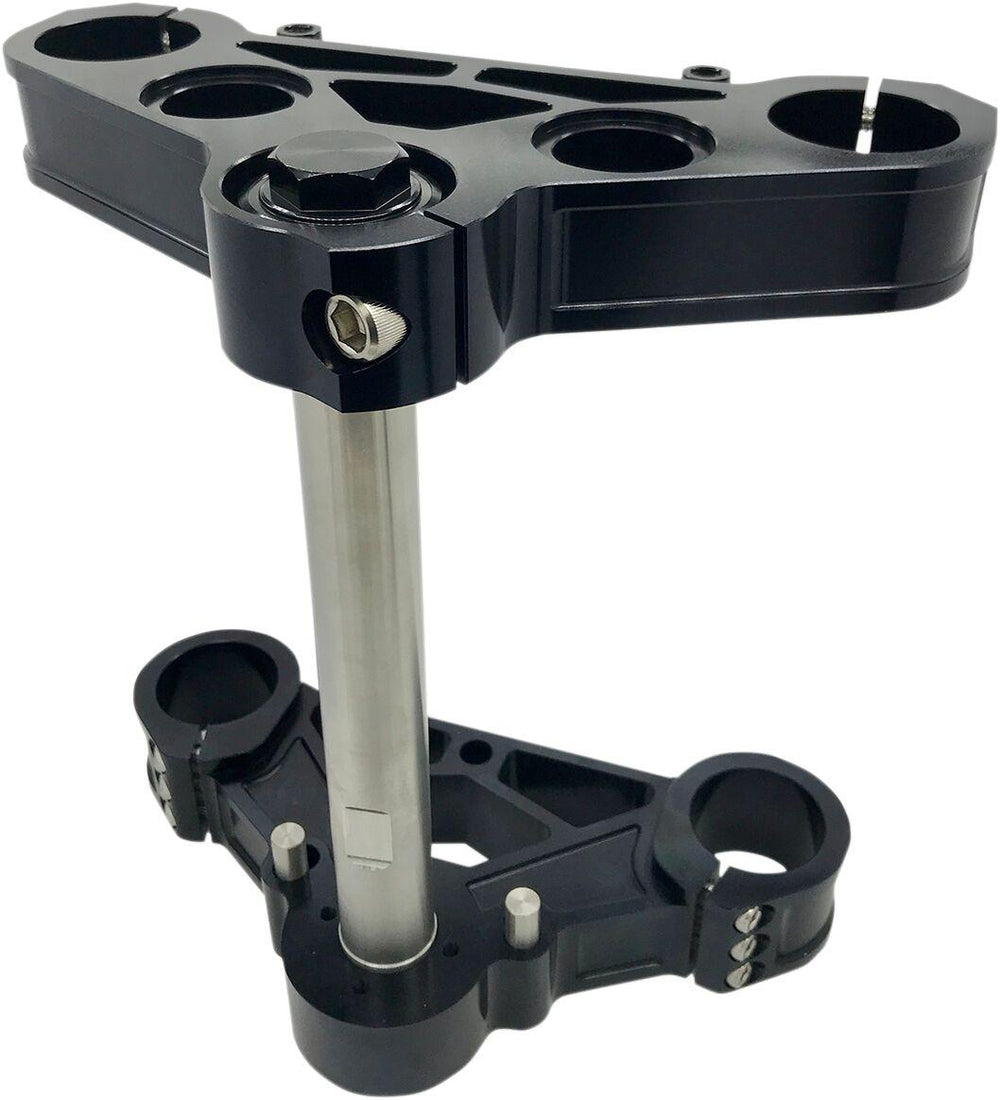 Pro-One 39mm Triple Tree For Harley Davidson FXD 1340 1995-1998 - Aluminum/Black