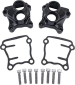 Drag Specialties Lifter Cover For Harley Davidson FLD 1690 2012-2013 - Black