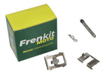 Frenkit Pad Clip Kit For BMW C1 125 2000-2004 Rear - Stainless Steel