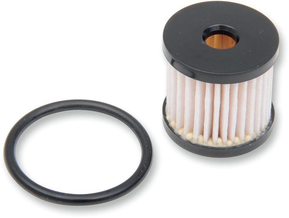 Drag Specialties Fuel Filter Kit For Harley Davidson FLD 1690 2012-2013 - Black White