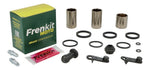 Frenkit Caliper Repair Kit With Piston For Honda CTX1300 2014-2015 Rear - Black/Silver