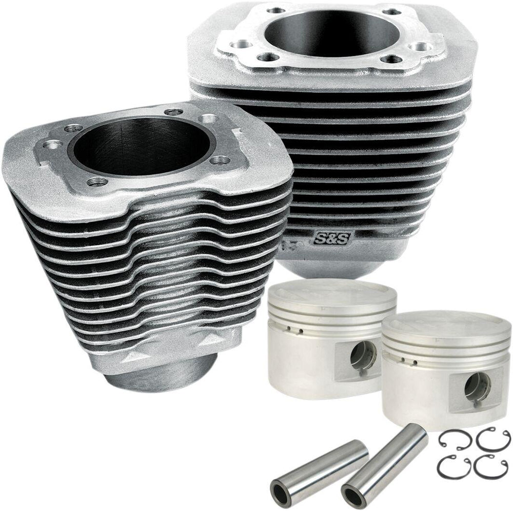 S&S Cycle 3.500" Cylinder & Piston Kit For Harley Davidson FLHR 1340 1994-1998 - Aluminium