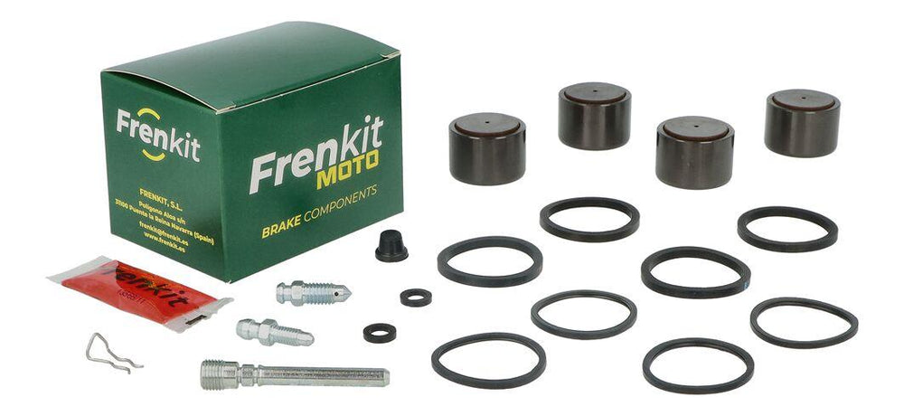 Frenkit Superkit Caliper Repair Kit For BMW F 900 R ABS 2020-2025 Fits Front Right - Black/Silver/Stainless Steel