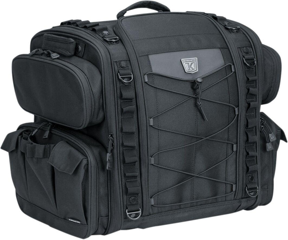 Kuryakyn Momentum Road Warrior Bag - Black/59L