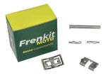 Frenkit Pad Clip Kit For BMW G 450 X 2008-2011 Front - Stainless Steel