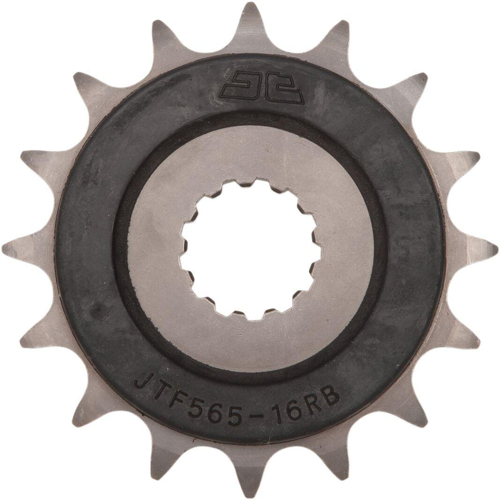 JT Steel Sprocket With Noise Dampener For Moto Morini 6 1/2 Seimmezzo 650 SCR ABS 2022-2024 Front 16T
