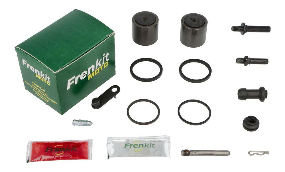 Frenkit Superkit Caliper Repair Kit For BMW C1 125 2000-2004 Fits Front Left - Black/Silver/Stainless Steel