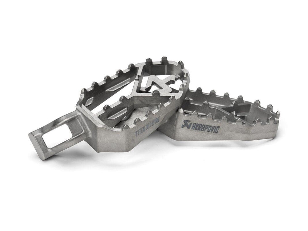 Akrapovic Titanium Foot Pegs For Triumph Tiger 1200 2020-2025