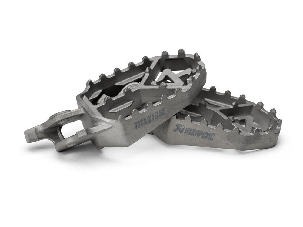 Akrapovic Foot Pegs For Honda CRF1000L Africa Twin 2016-2019 - Titanium