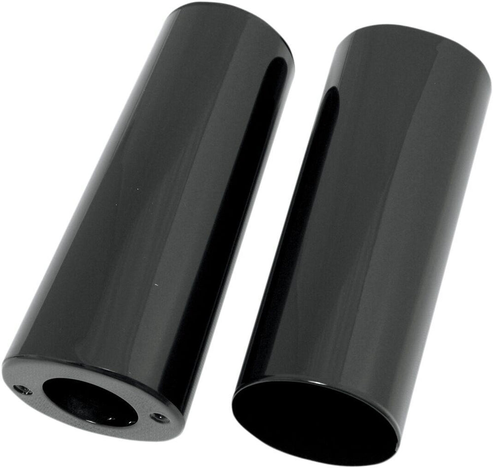 Drag Specialties Fork Slider Covers For Harley Davidson E 1000 1949-1952 - Black