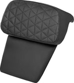Saddlemen Chopped Tour Pak Gripper Backrest Pad For Harley Davidson FLH 1868 ABS 2021 - Black