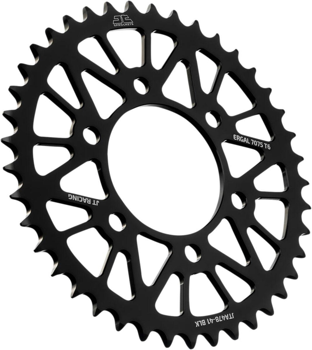 JT RaceLite Aluminium Sprocket For Kawasaki Eliminator 500 2024-2025 Rear Black 41T
