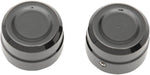 Drag Specialties Billet Axle Cap For Harley Davidson XL 1200 C 2008-2020 Front - Black Semi-Gloss