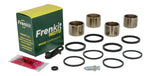Frenkit Caliper Repair Kit With Piston For Honda CB1000R 2009-2015 Front - Black/Silver