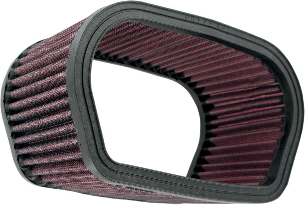K&N High Flow Air Filter For Yamaha YZF-R1 1000 1998-2001 - Black Red