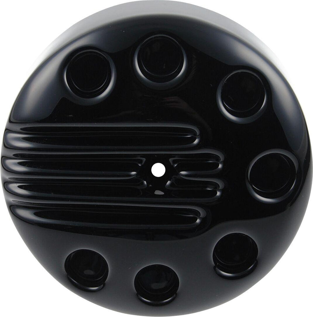 Cult Werk Slotted Air Filter Cover For Harley Davidson XL1200C 2016-2020 - Gloss Black