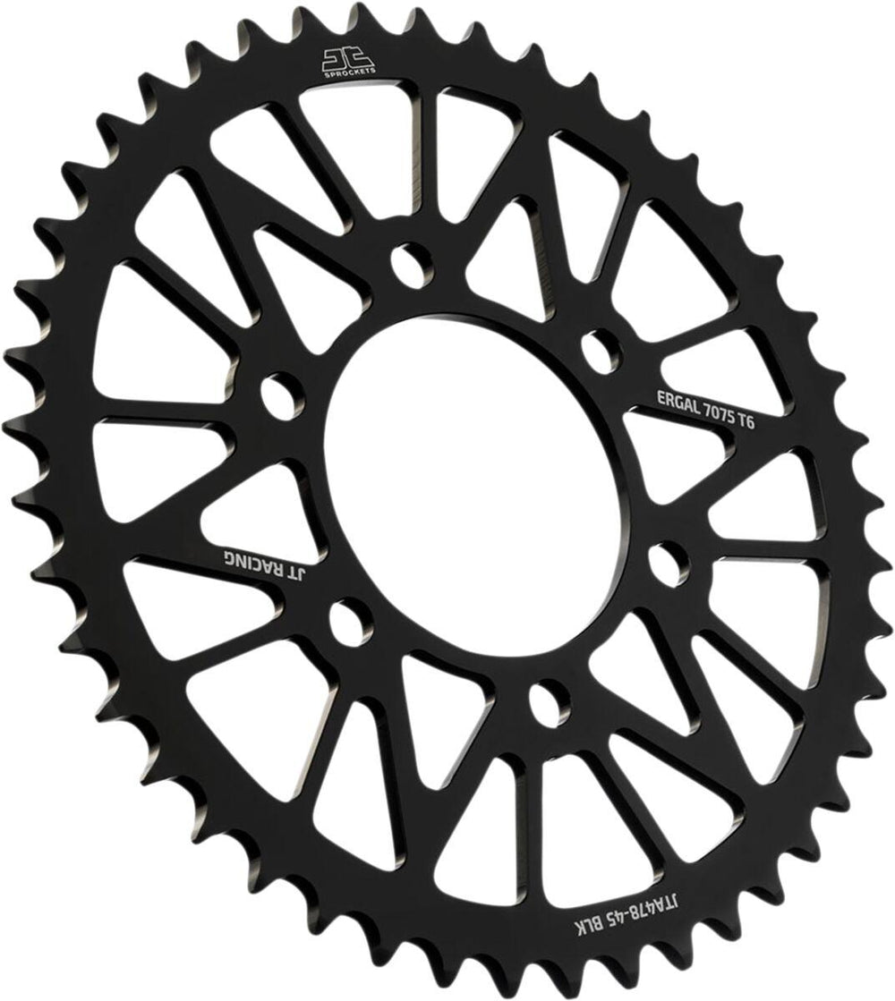 JT RaceLite Aluminium Sprocket For Kawasaki Eliminator 500 2024-2025 Rear Black 45T
