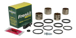Frenkit Caliper Repair Kit With Piston For Kawasaki KLZ 1000 ABS 2012-2018 Front - Black/Silver
