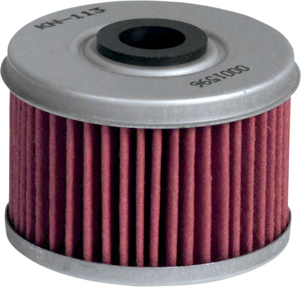 K&N Performance Oil Filter For Honda CBF 125 2014-2015 - Red Silver