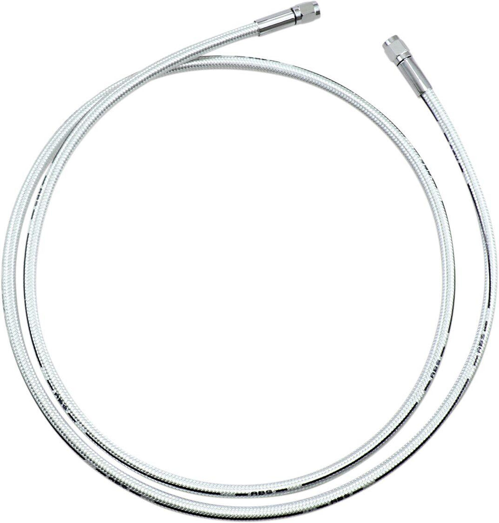 Magnum Shielding Braided Universal ABS Brake Hose 152.5 cm (60") - Chrome Sterling Chromite II