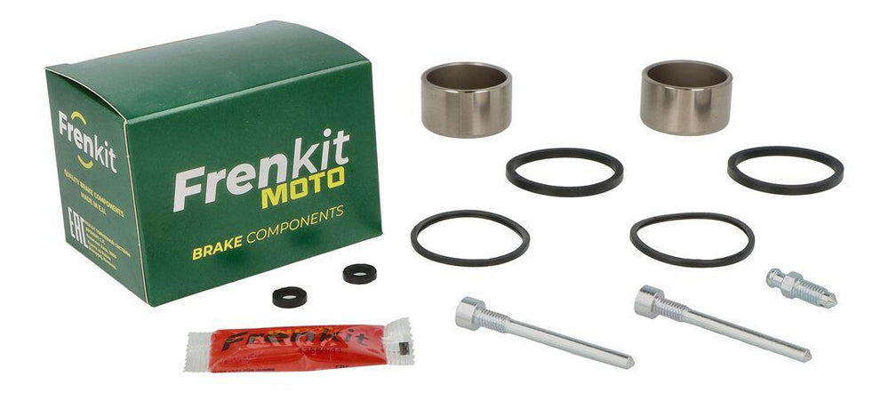 Frenkit Superkit Caliper Repair Kit For Yamaha RD 350 LC 1986-1990 Fits Front Or Rear - Black/Silver/Stainless Steel