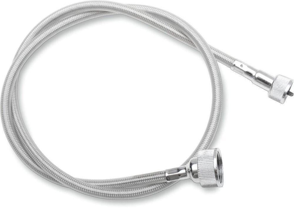 Drag Specialties Front-Wheel Drive Speedometer Cable For Harley Davidson FLHT 1340 1987 - Silver