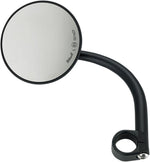 Biltwell Utility Mirror With Clamp On Mount - Black