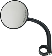 Biltwell Utility Mirror With Clamp On Mount - Black