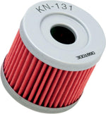 K&N Performance Oil Filter For Suzuki AN 125 1996-1999 - Red Silver