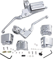 Drag Specialties Handlebar Control Kit W O Switches For Harley Davidson FLHR 1340 1994-1995 - Chrome