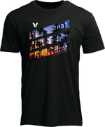 Thor Mens Adult SD T-Shirt - Black Orange Purple