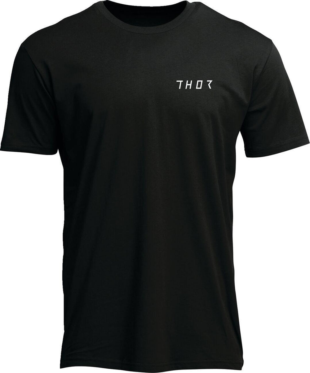 Thor Mens Adult Noise T-Shirt - Black Grey