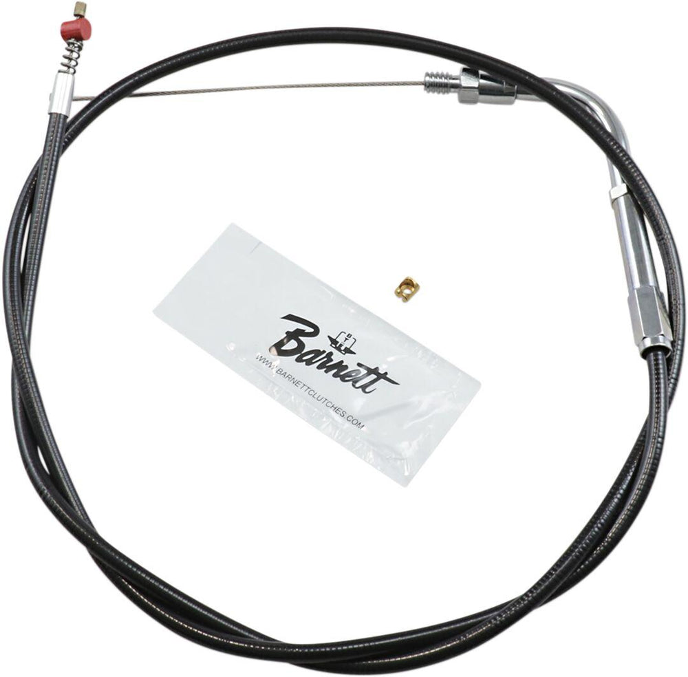 Barnett  Vinyl Throttle Idle Cable For Harley Davidson FLST 1340 1990 81.5 cm (32") - Black