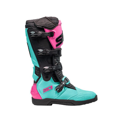 Sidi X-Power SC CE Boots Mint Black Pink