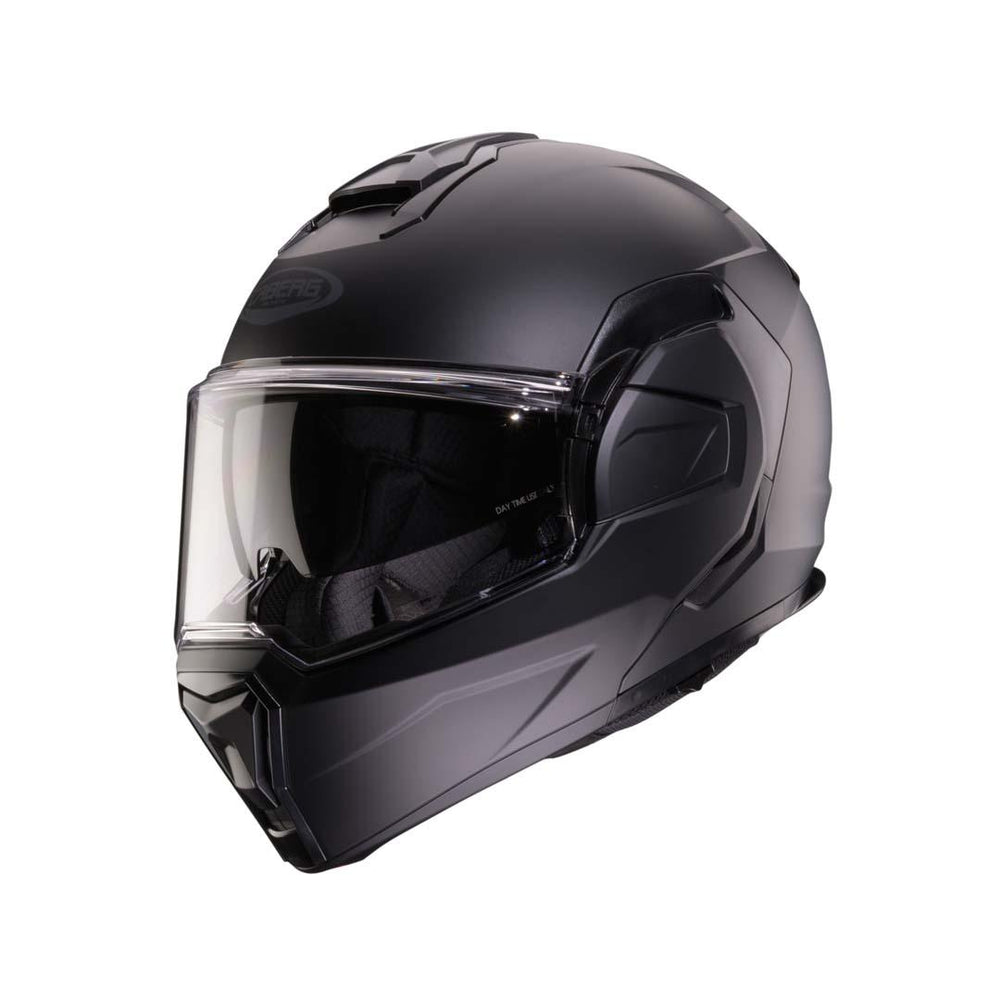 Caberg Trip Flip Front Motorcycle Helmet - Matt Black