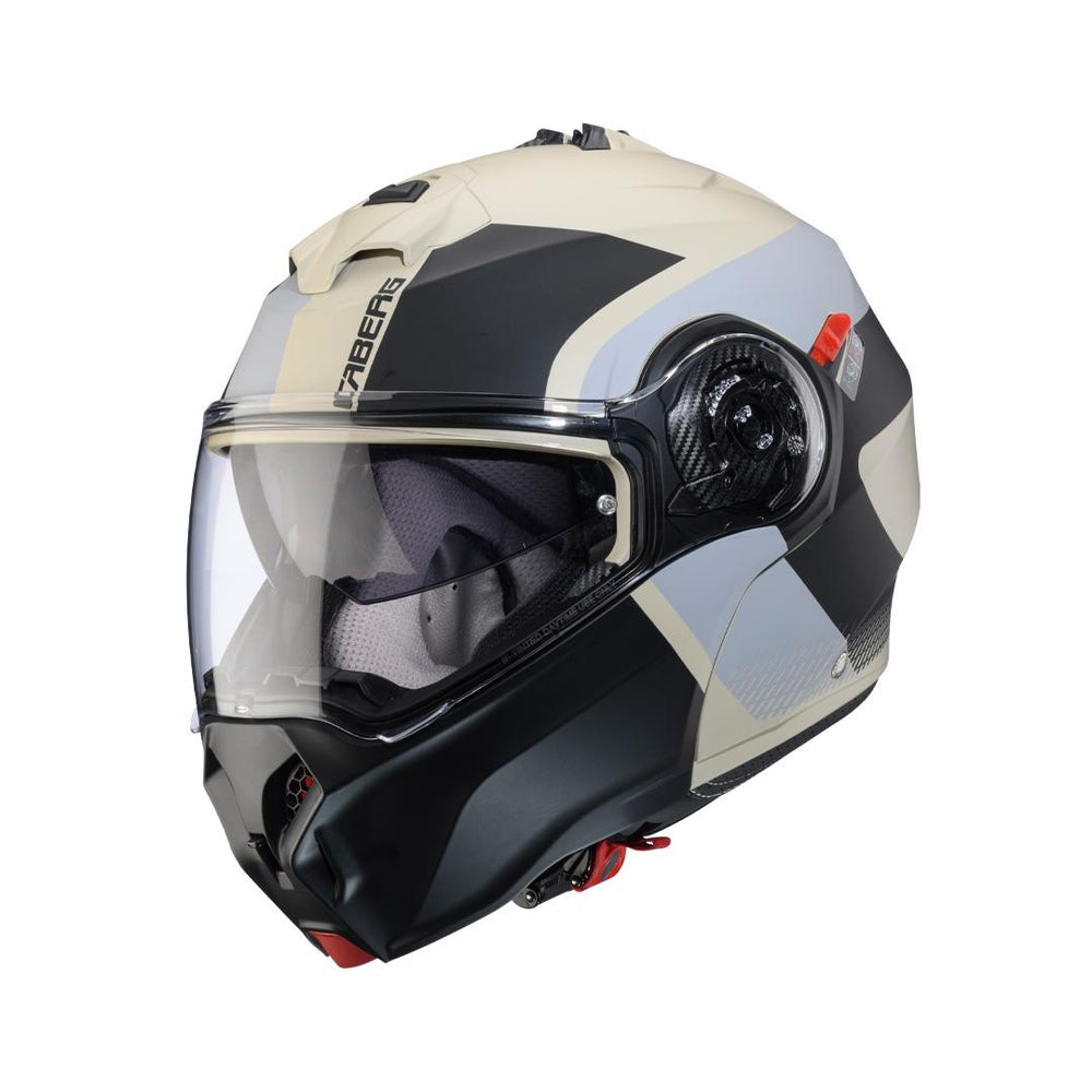 Caberg Duke Evo Indy Matt Sand Black Grey Helmet