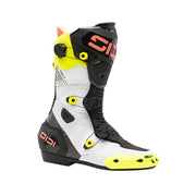 Sidi Mag 2 Air Motorcycle Boots - Fluro Yellow/Fluro Coral