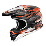 Shoei VFX-WR 06 Sparkle TC-8 Motocross Helmet - Black/Orange