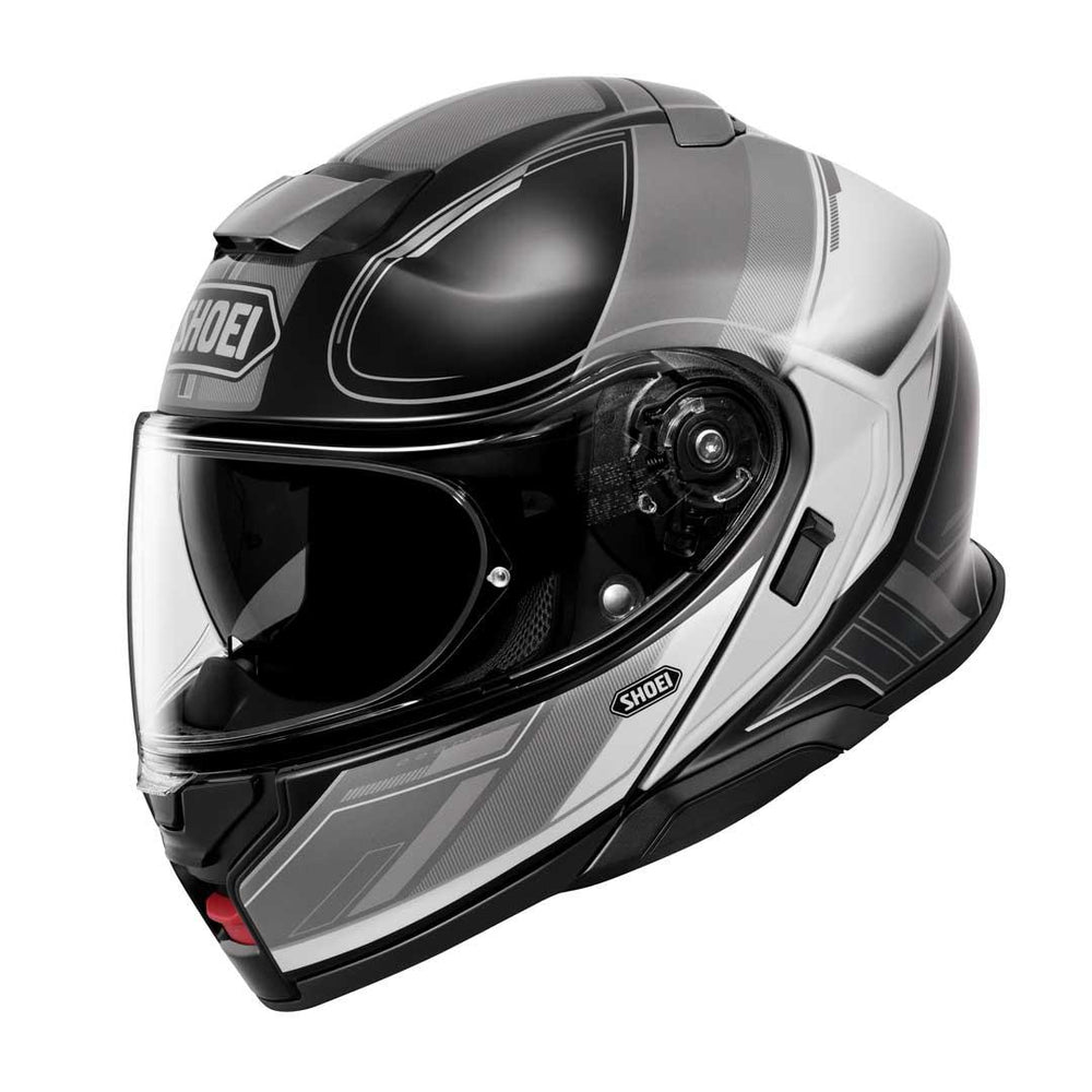 Shoei Neotec 3 Sharpen TC-5 Flip Up Motorcycle Helmet - Black/Grey