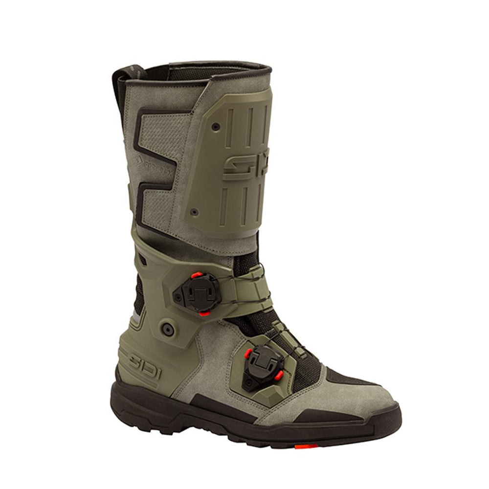 Sidi Taurus GTX Adventure Motorcycle Boots - Deep Forest