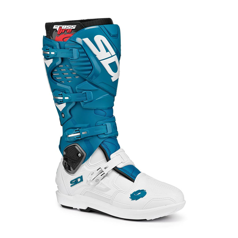 Sidi Crossfire 3 SRS CE Boots White Petrol